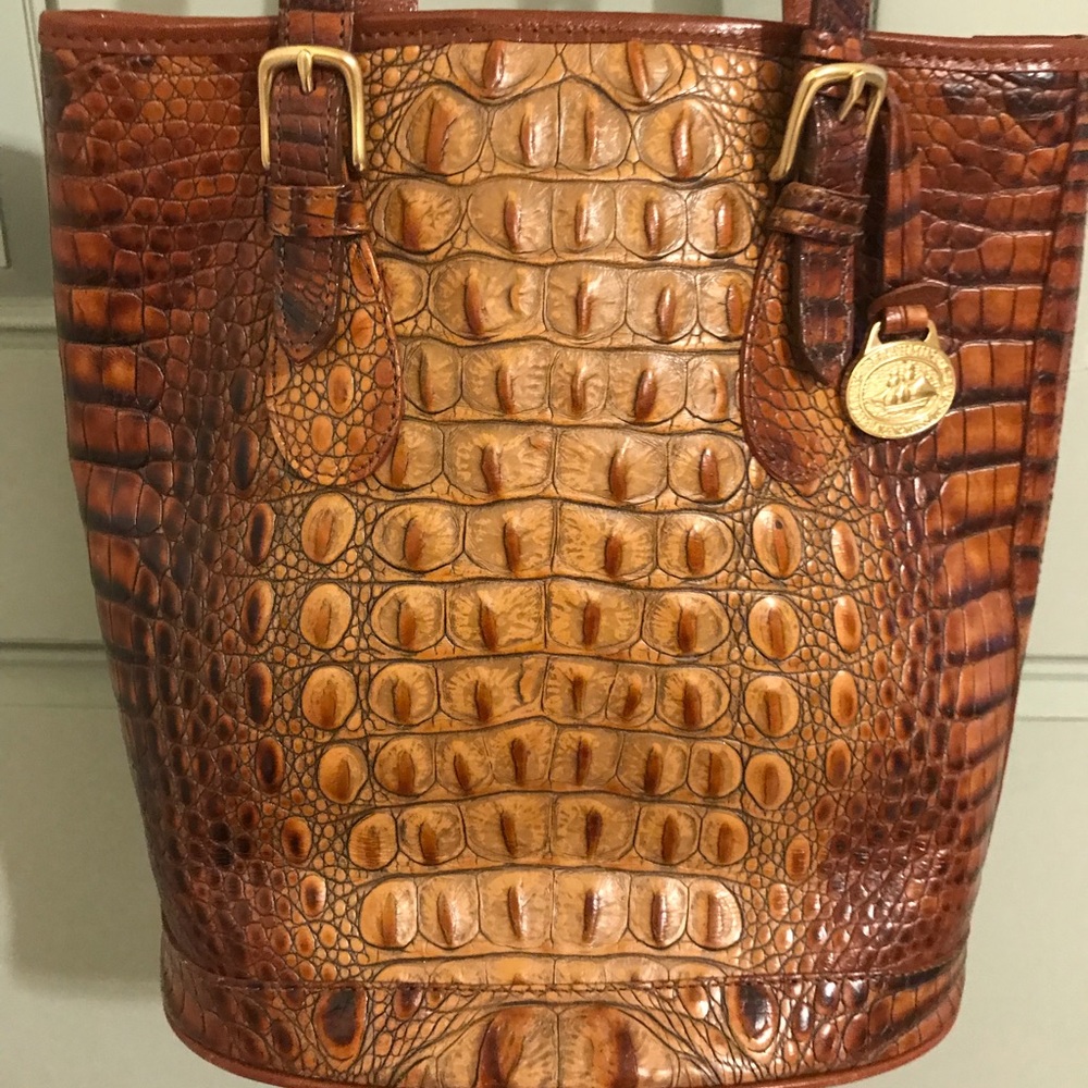 Brahmin bucket bag